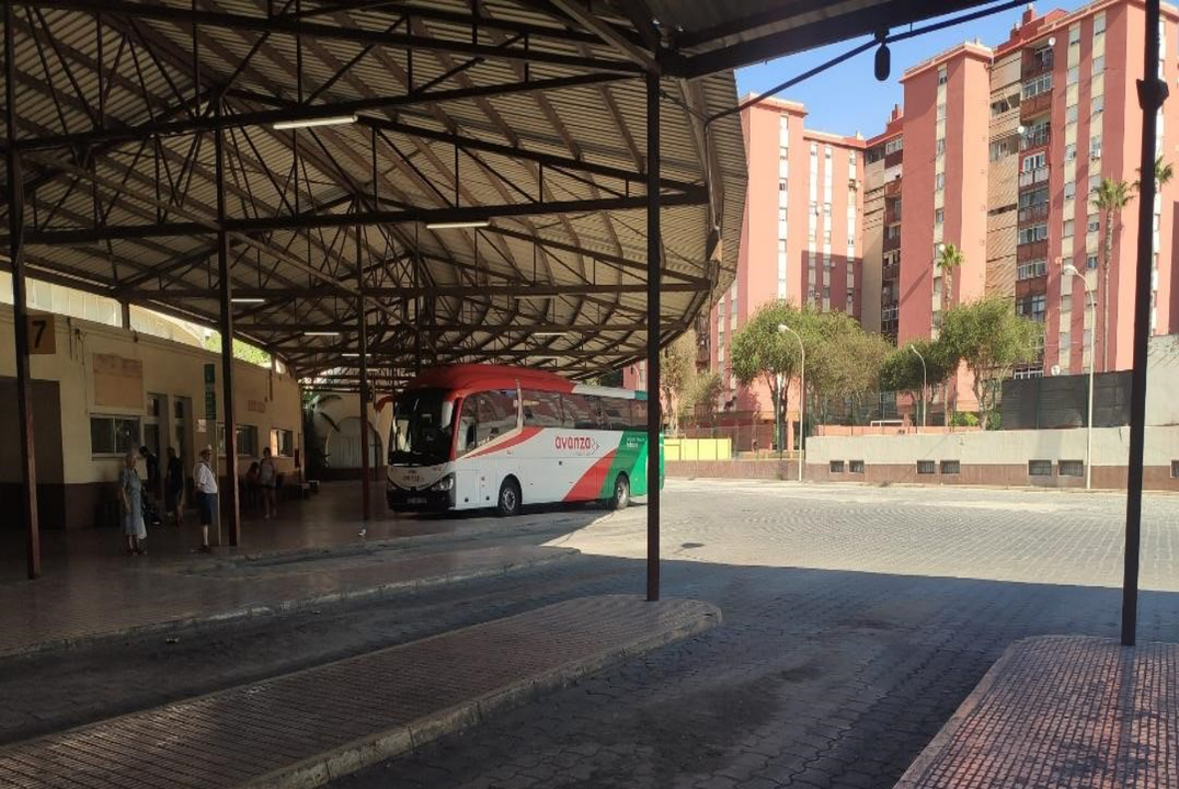 Estaci&oacute;n de autobuses actual de La L&iacute;nea de la Concepci&oacute;n.