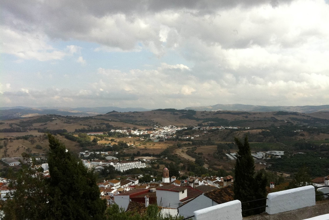 Vista panor&aacute;mica de Jimena de la Frontera.