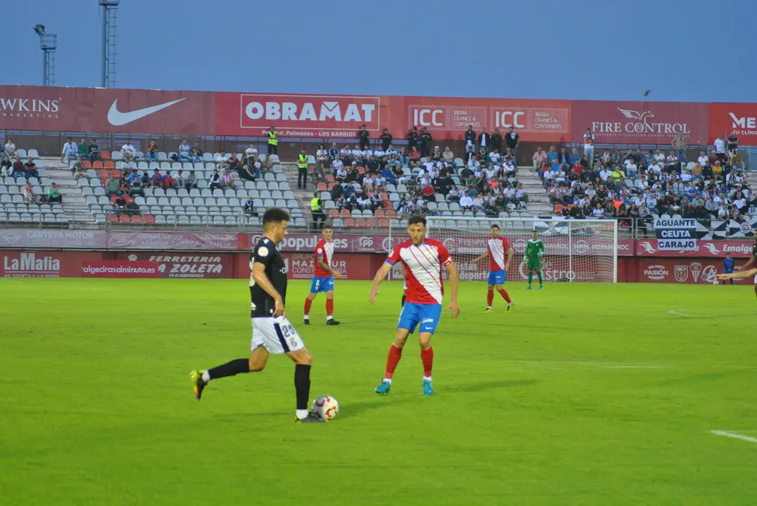 Un lance del Algeciras - Ceuta, celebrado este sábado en el Nuevo Mirador14