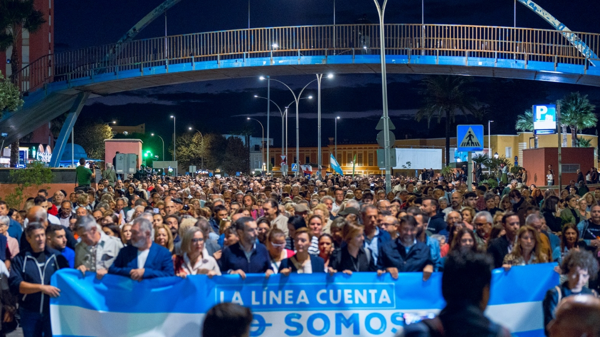 Manifestación La Línea 25 de octubre 3