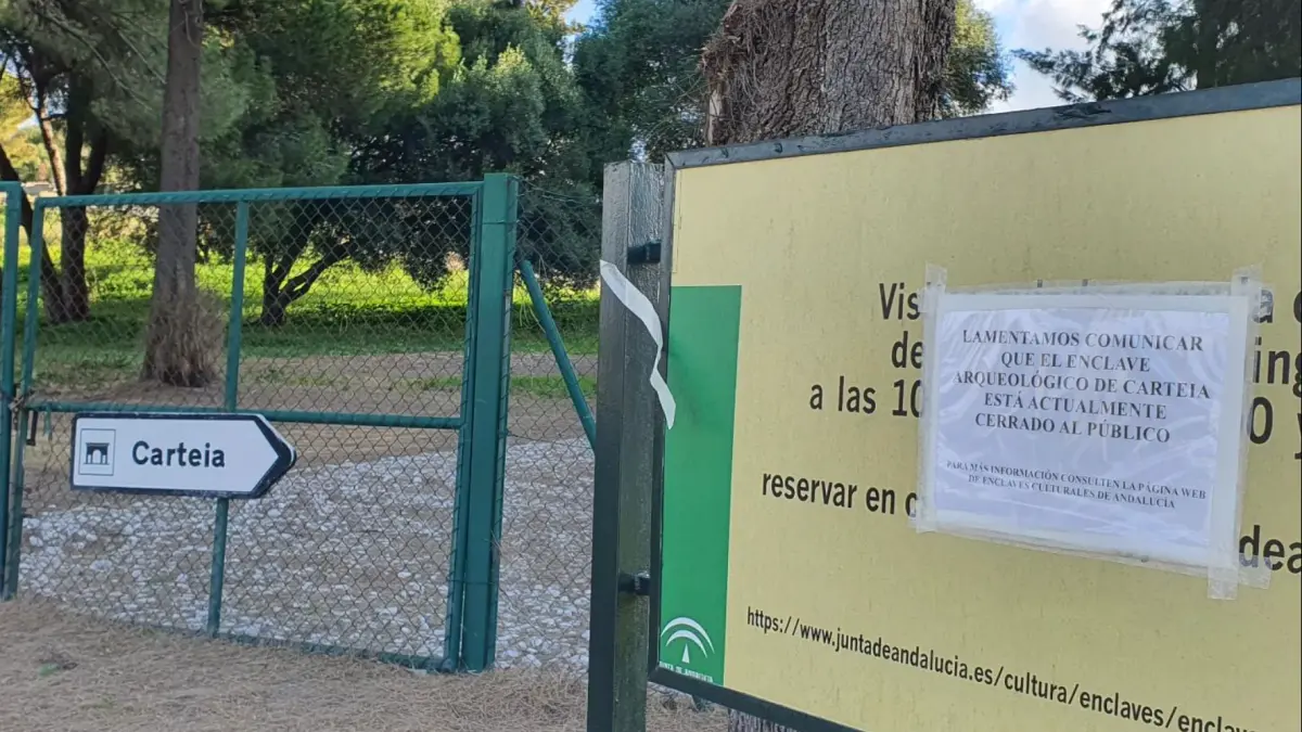 Los ecologistas lamentan la gestión que se está llevando a cabo en el yacimiento. FOTO- Verdemar