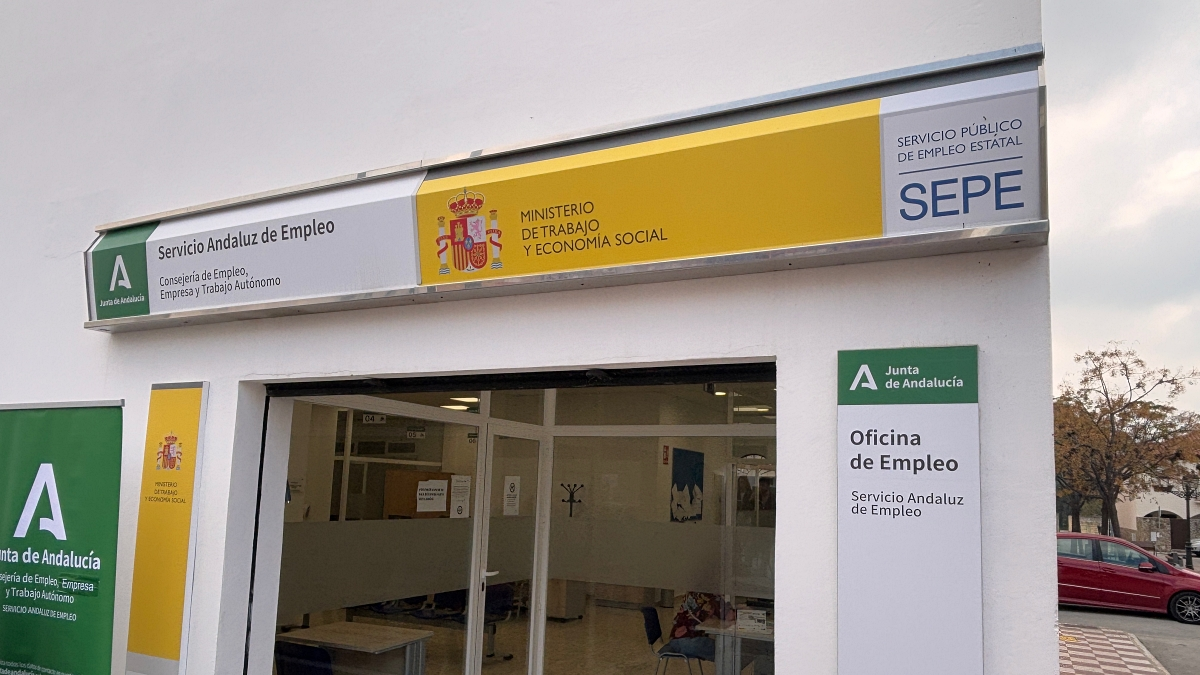 Oficina del SEPE en Los Barrios, donde se ha llevado a cabo la presentación del programa