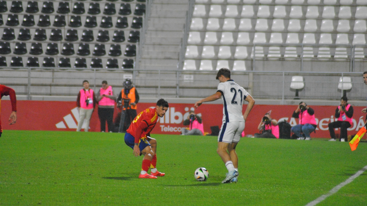 España - Inglaterra sub 21, inauguración del Ciudad de La Línea11