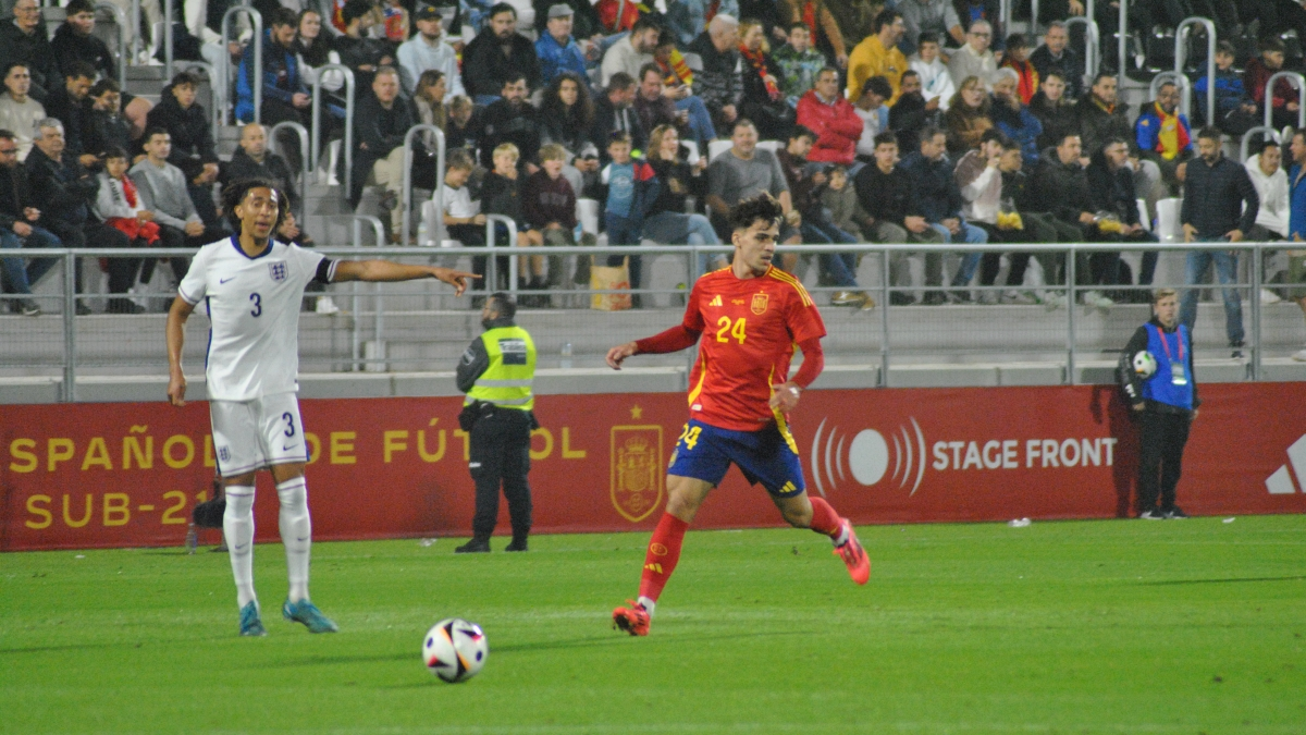 España - Inglaterra sub 21, inauguración del Ciudad de La Línea17
