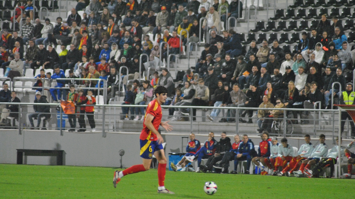 España - Inglaterra sub 21, inauguración del Ciudad de La Línea27