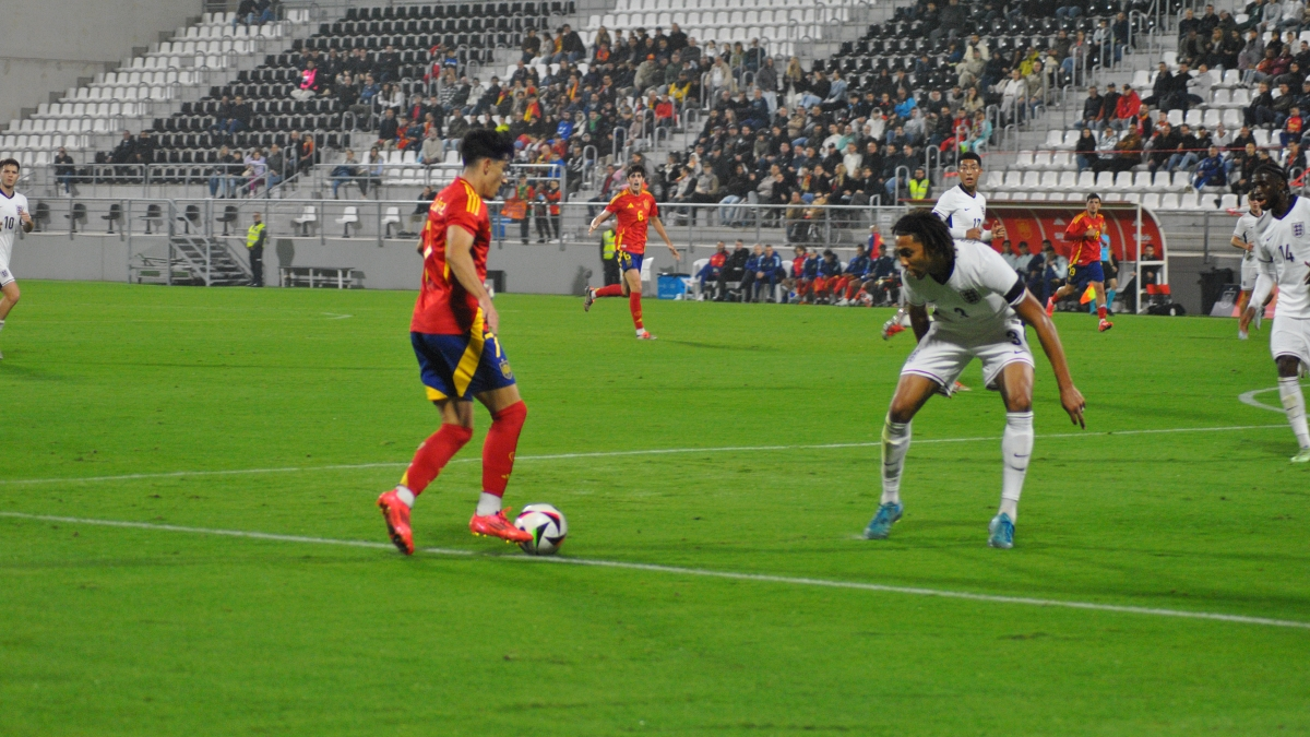 España - Inglaterra sub 21, inauguración del Ciudad de La Línea34