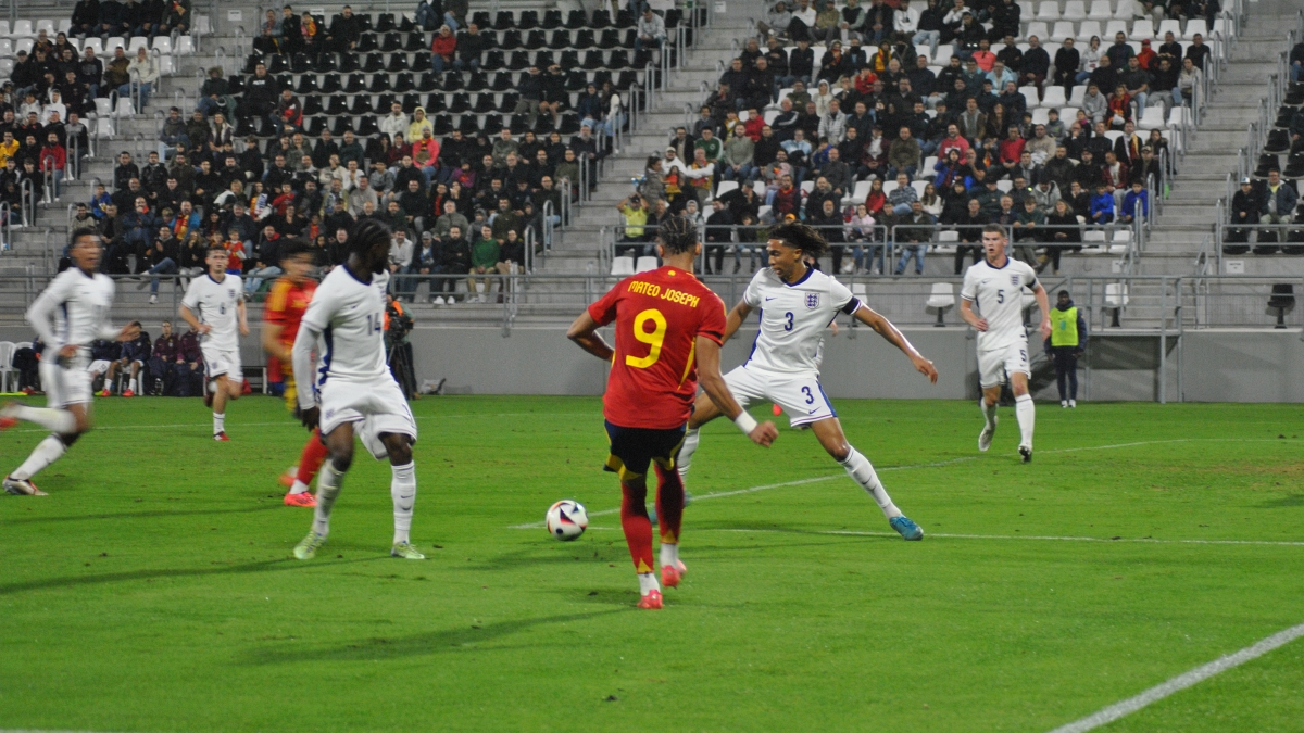 España - Inglaterra sub 21, inauguración del Ciudad de La Línea41
