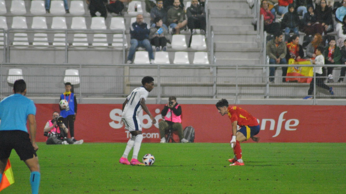 España - Inglaterra sub 21, inauguración del Ciudad de La Línea42