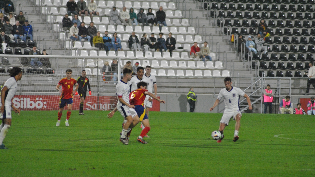 España - Inglaterra sub 21, inauguración del Ciudad de La Línea44