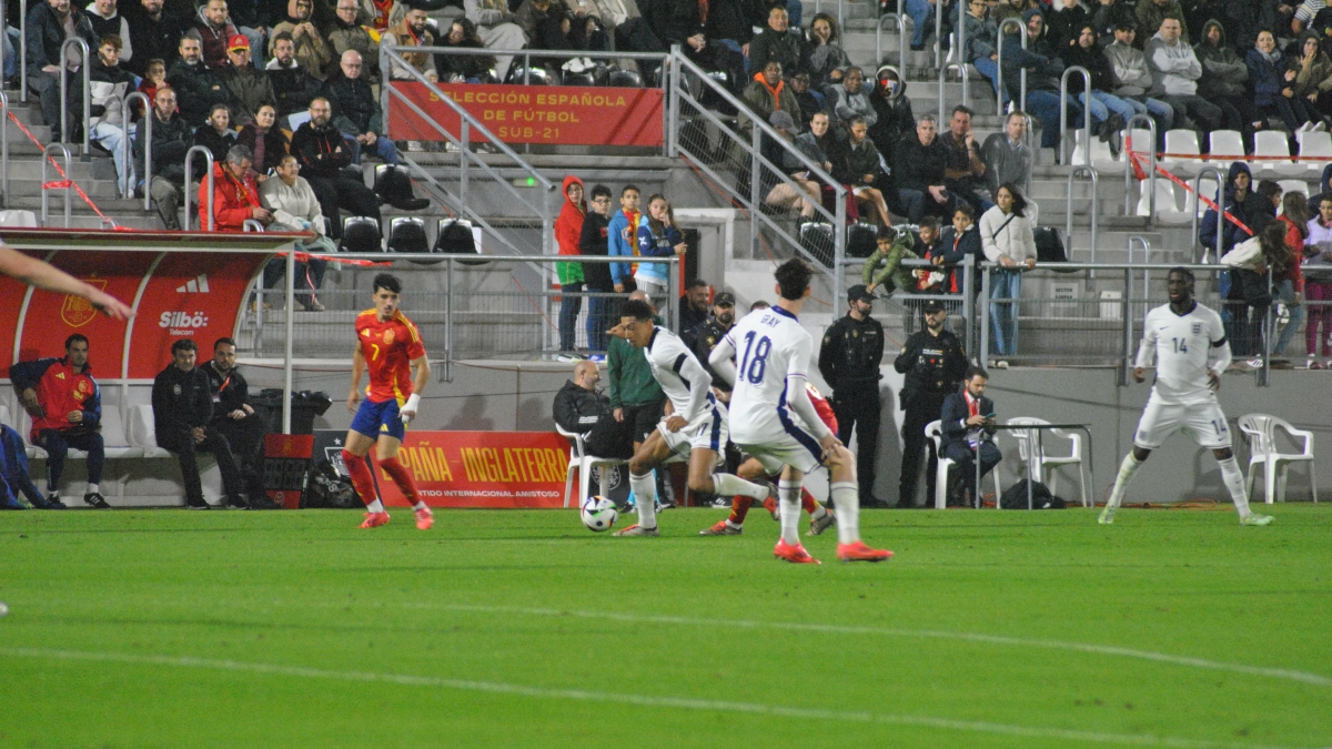 España - Inglaterra sub 21, inauguración del Ciudad de La Línea56