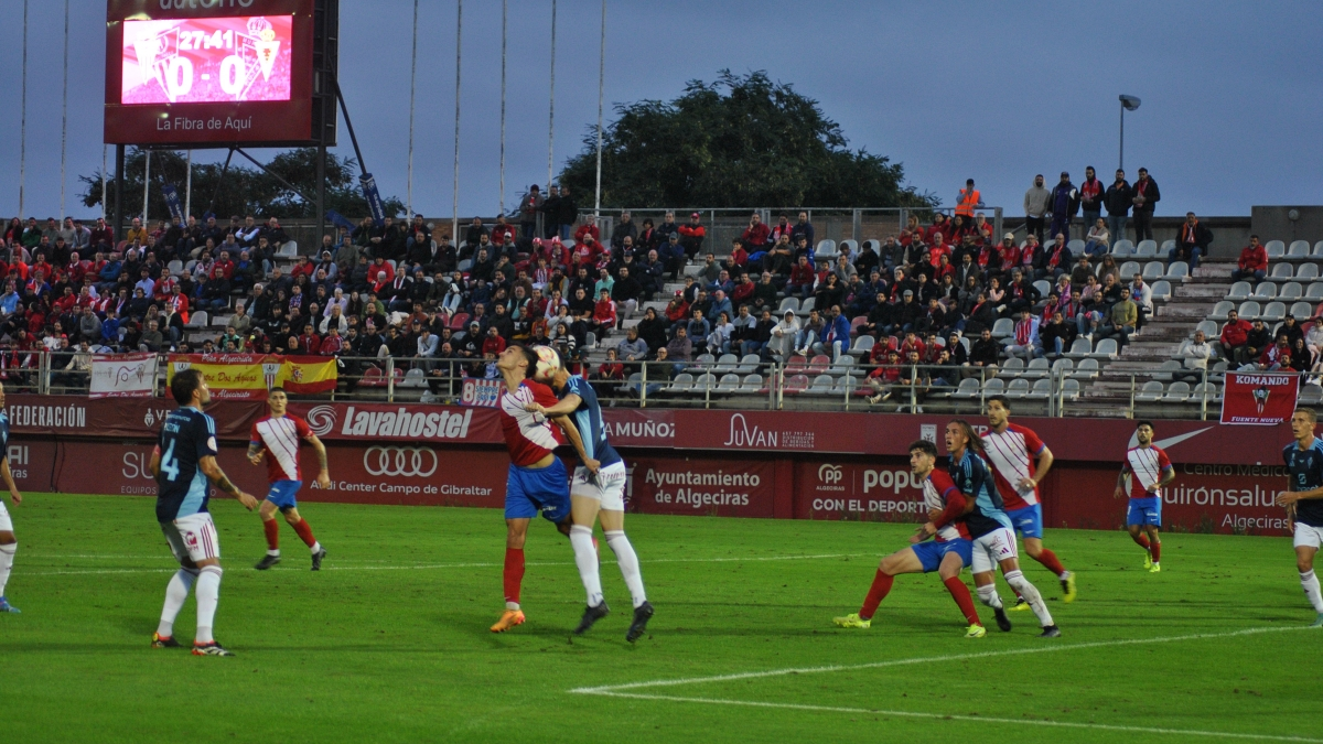 El Algeciras empata a un tanto contra el Real Murcia ante su público 18