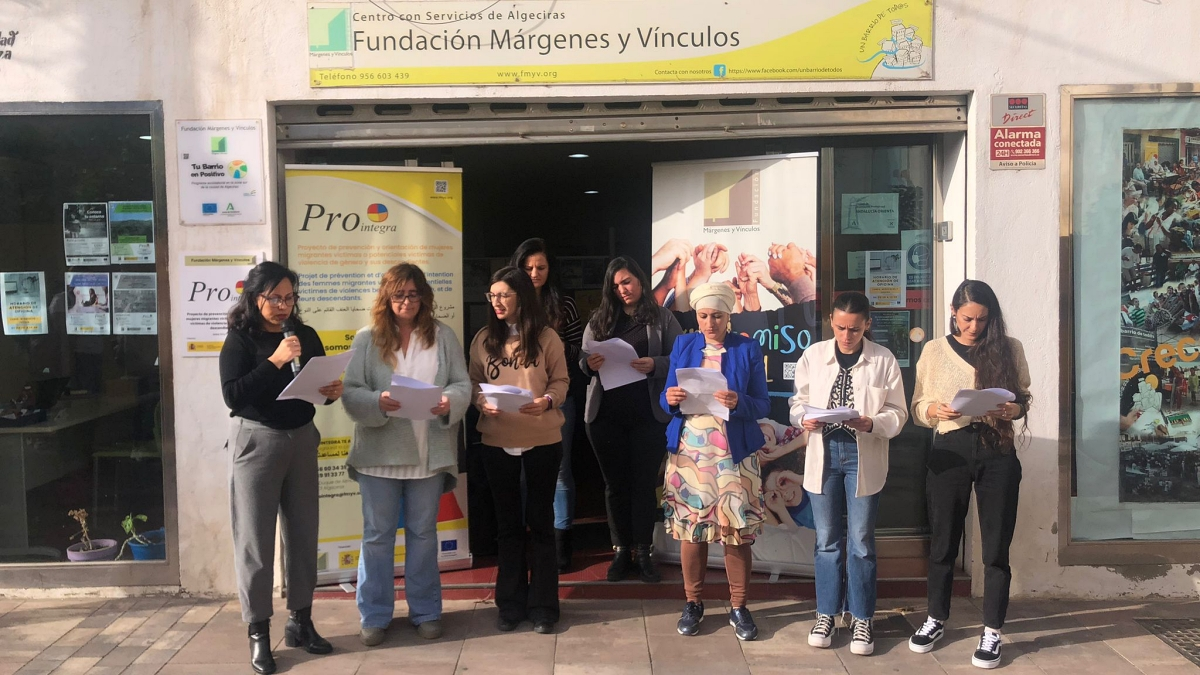 Lectura de manifiesto de Márgenes y Vínculos