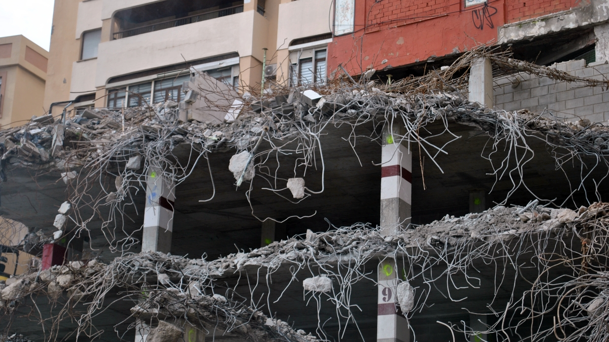 Demolición parkng La Escalinata 2