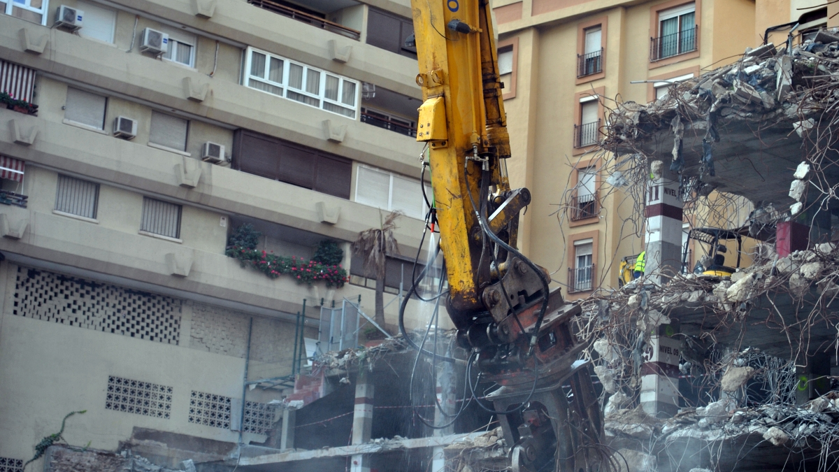 Demolición parkng La Escalinata 4