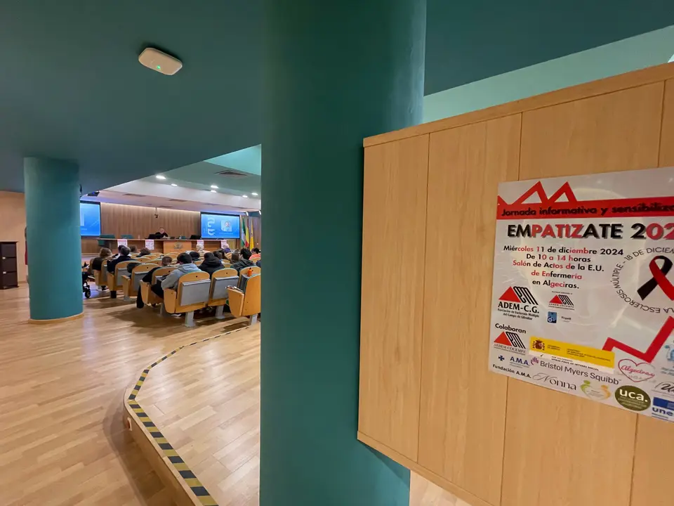 Jornada de ADEM en la Escuela de Enfermería de Algeciras 2