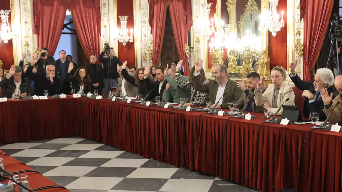 Votantes a favor de las cuentas presentadas para 2025 por la Diputación 