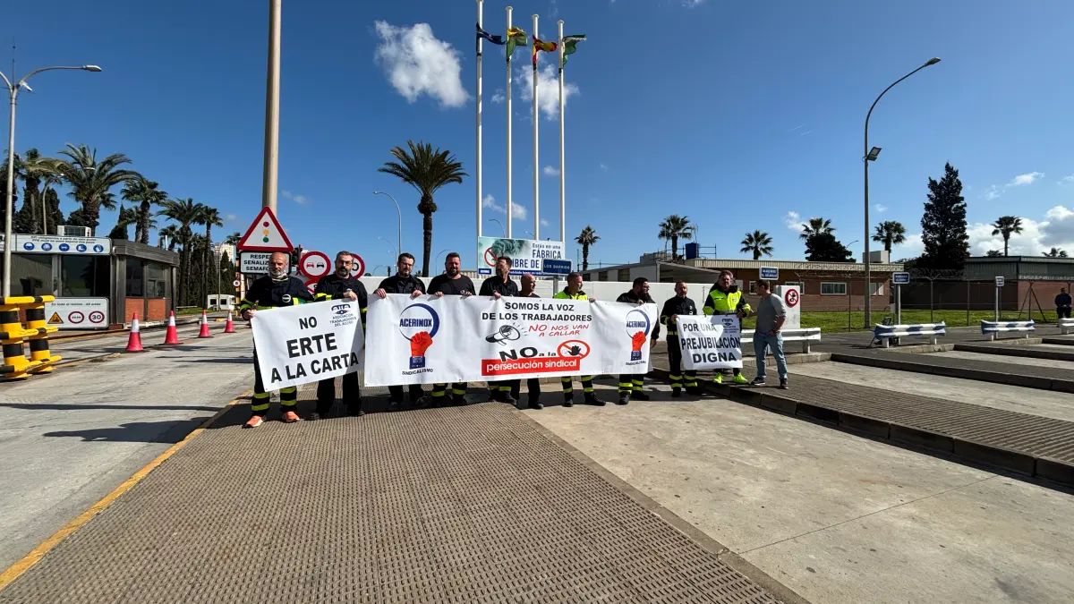 Concentración Acerinox, un año después del inicio de la huelga8