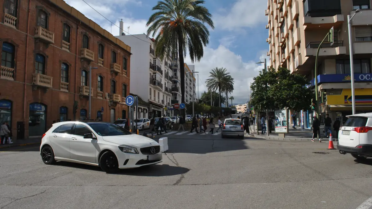 Obras Blas Infante, zona bajas emisiones 2