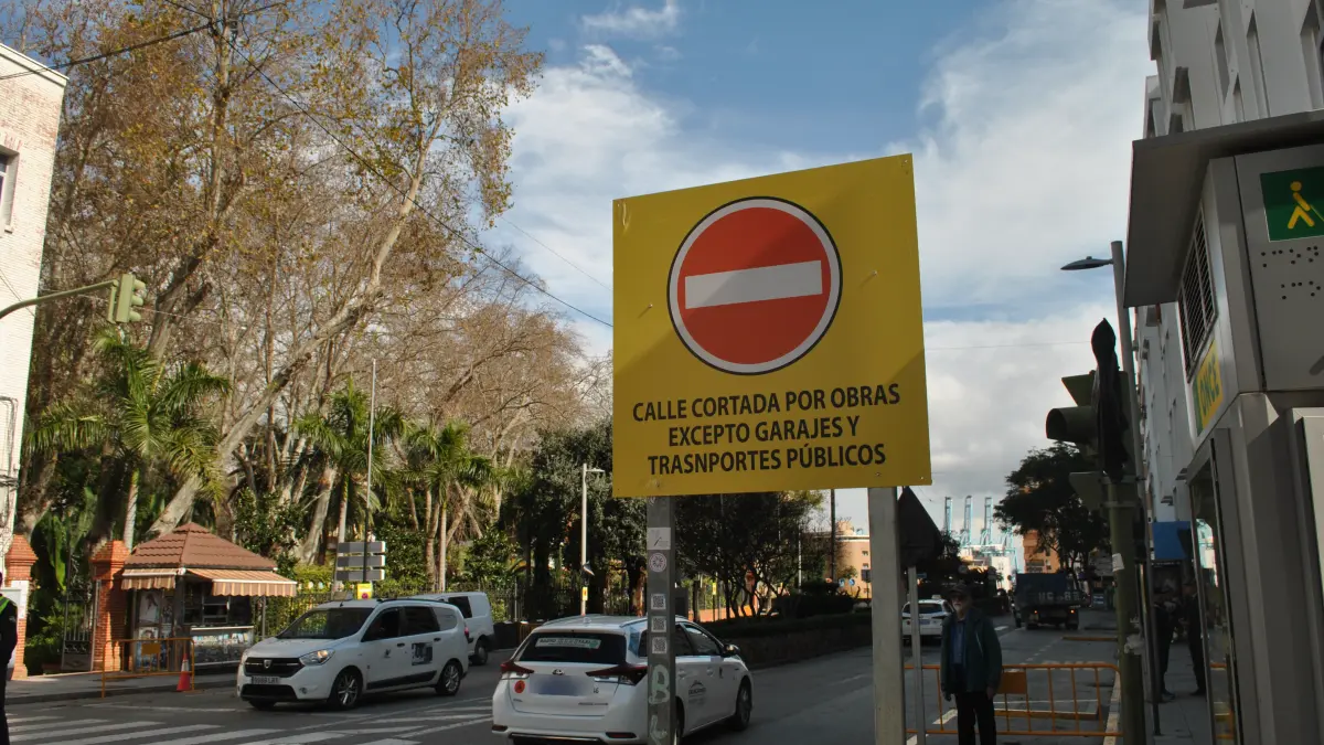 Obras Blas Infante, zona bajas emisiones 4