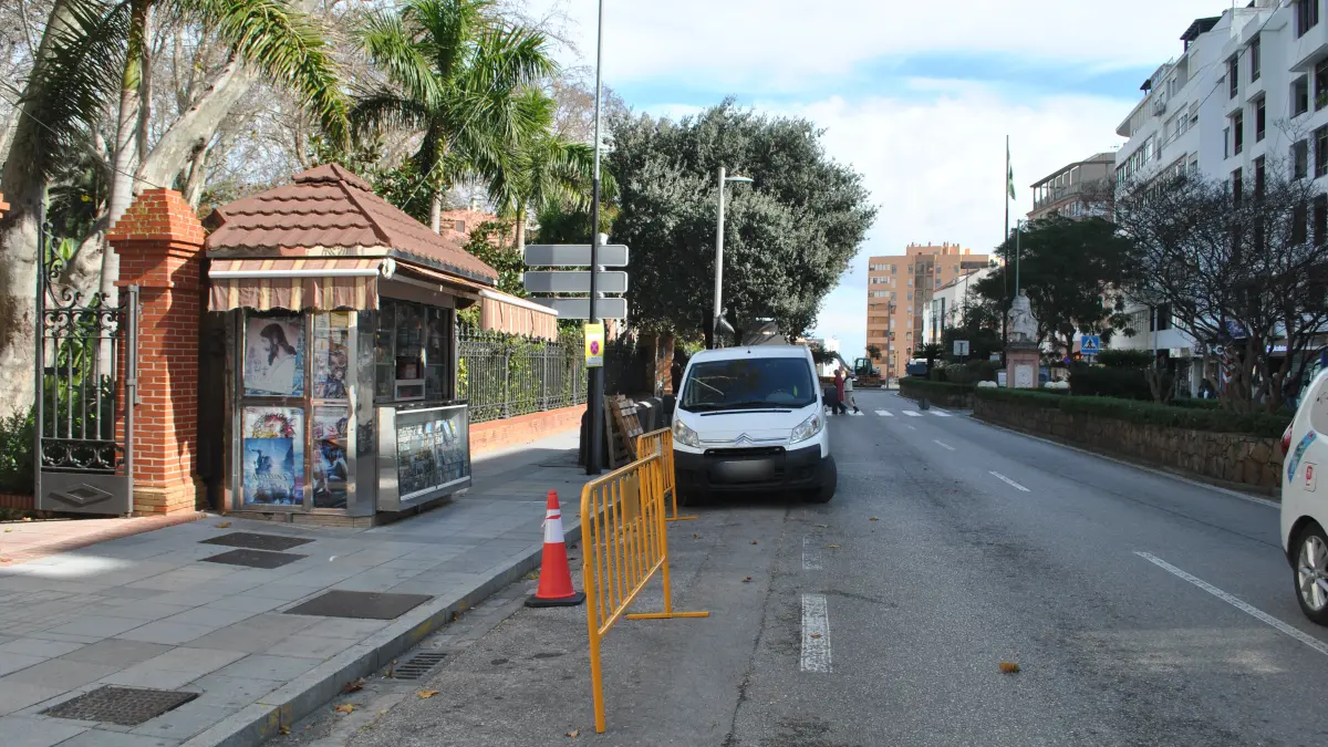 Obras Blas Infante, zona bajas emisiones 5
