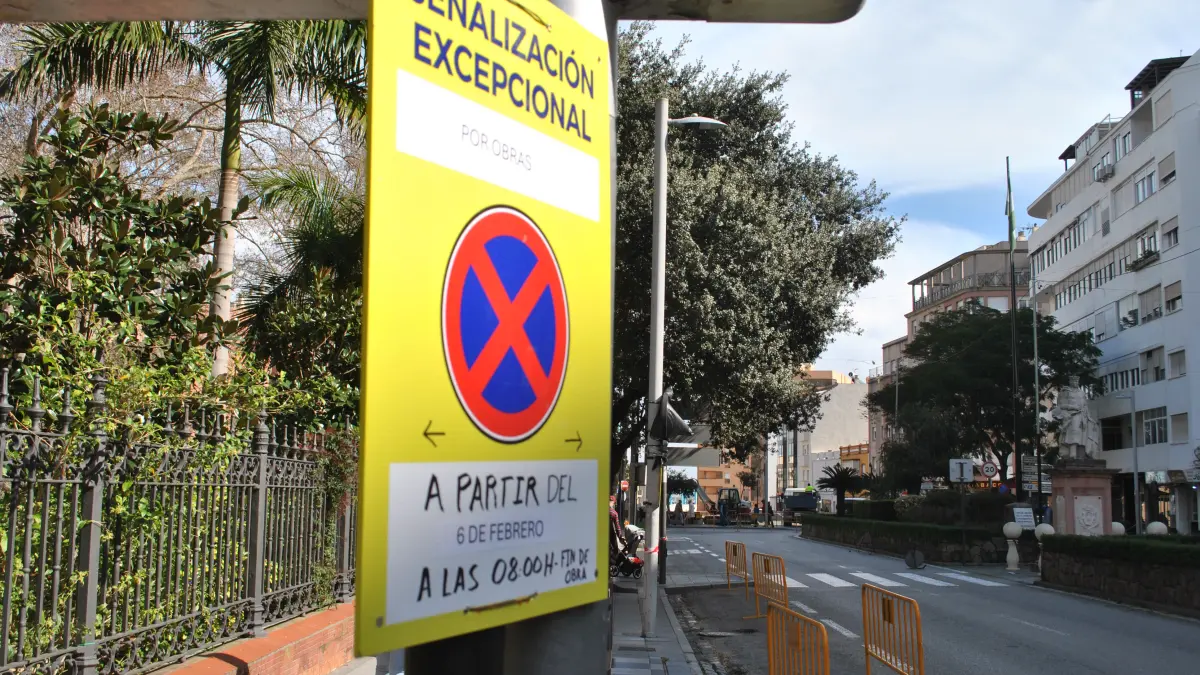 Obras Blas Infante, zona bajas emisiones 12