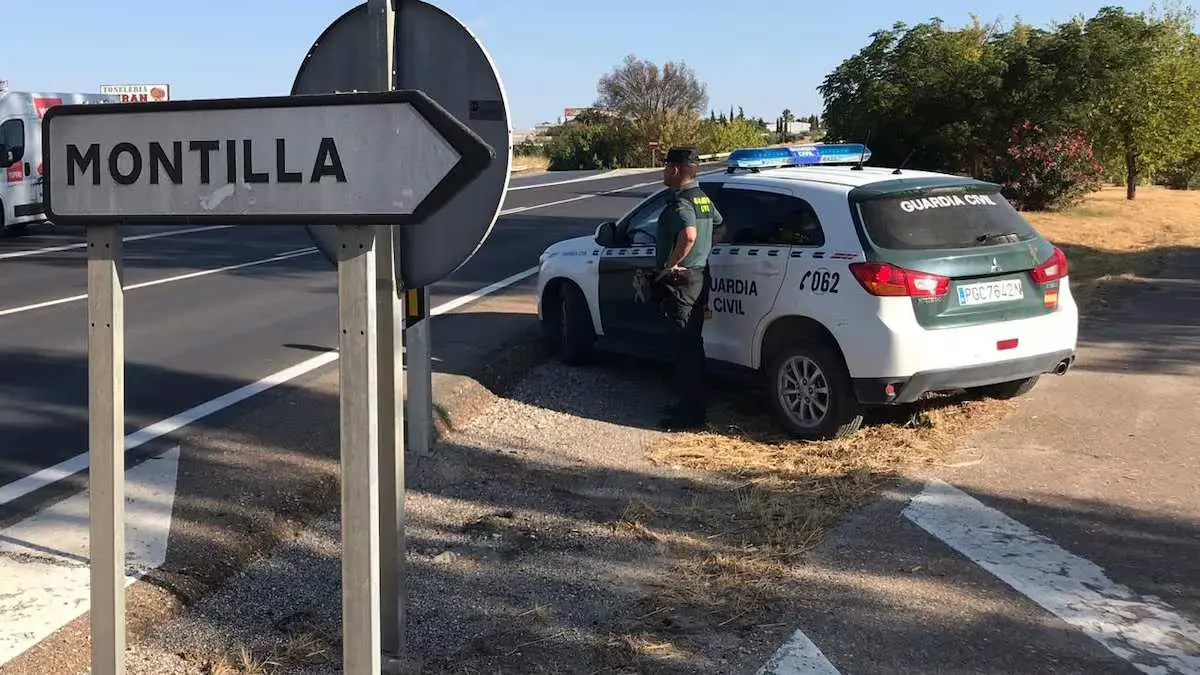 La Guardia Civil está encargándose de la investigación del caso de Montilla