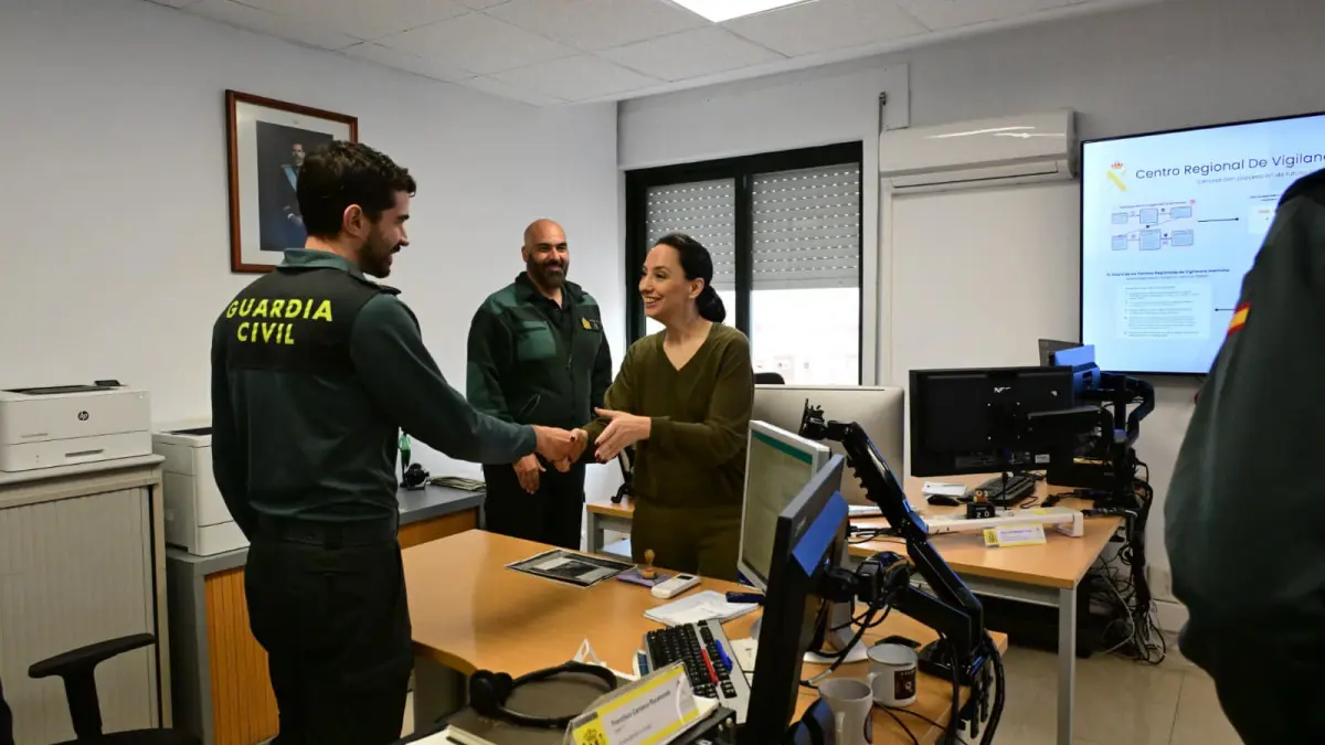 Visita de la directora general de la Guardia Civil a Algeciras 1