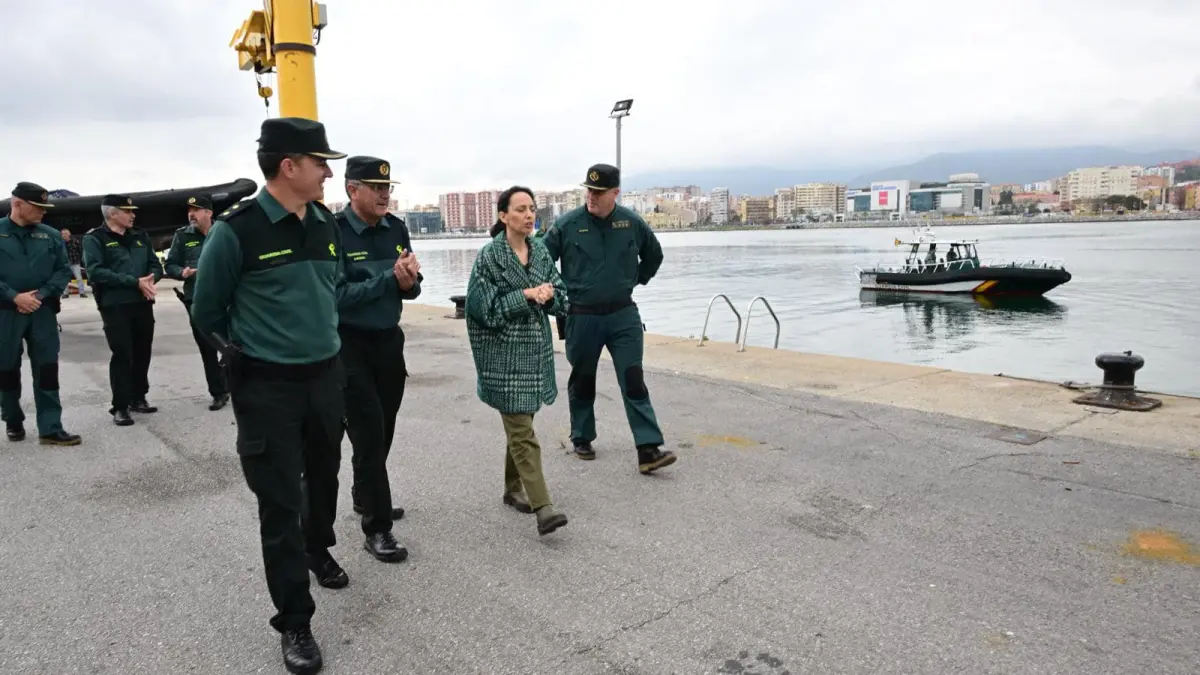 Visita de la directora general de la Guardia Civil a Algeciras 4