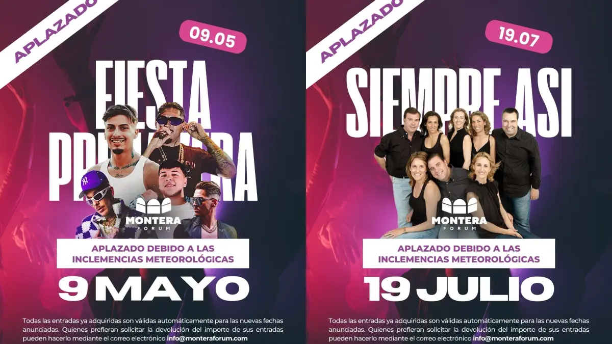 Las nuevas fechas anunciadas por la organización