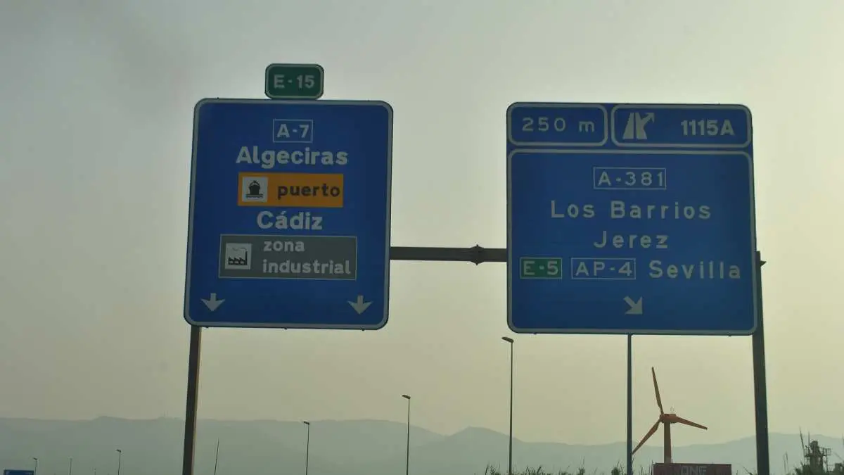 La A-381, entre las vías beneficiarias