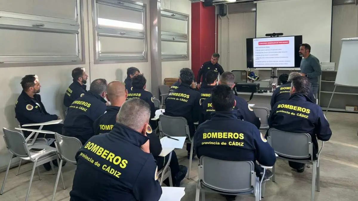 Los efectivos del Consorcio, en plena formación