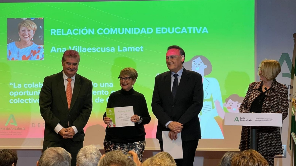 Villaescusa, en un reconocimiento reciente a nivel andaluz