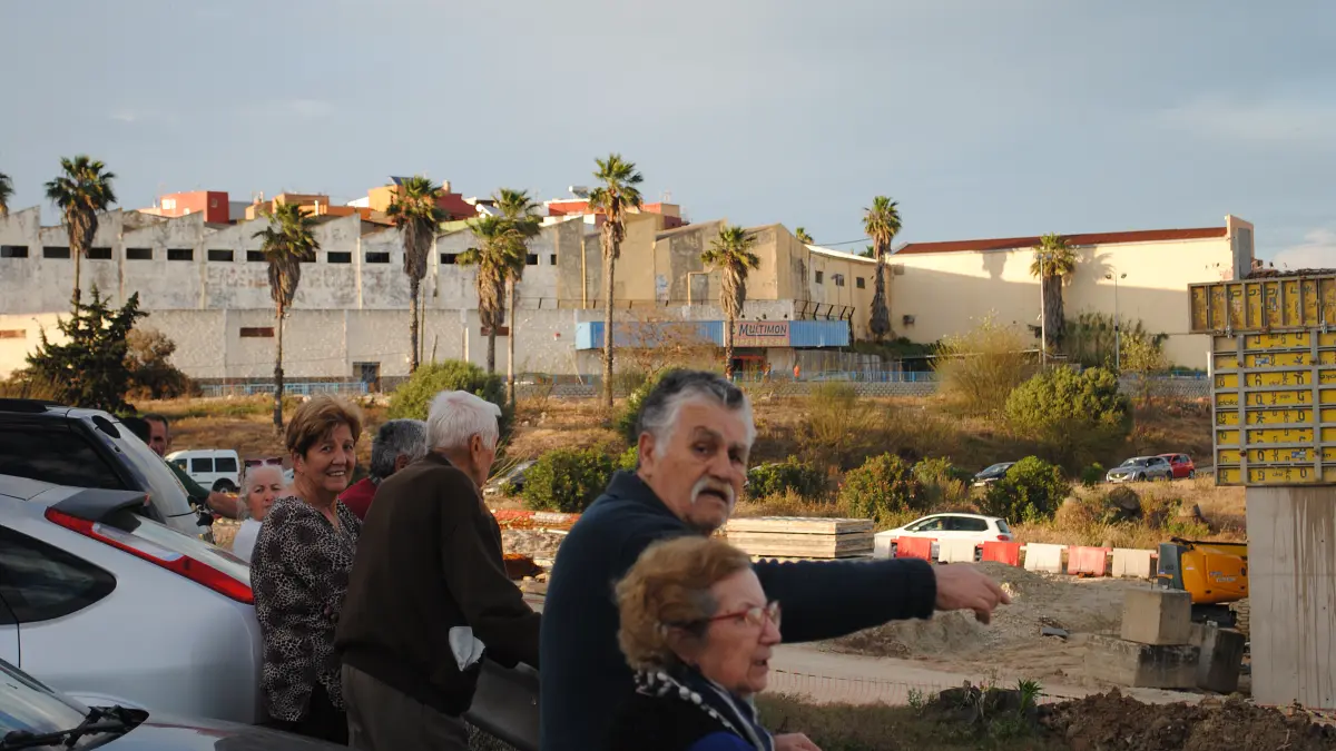 Cortes en la glorieta Saladillos - Los Pastores 38