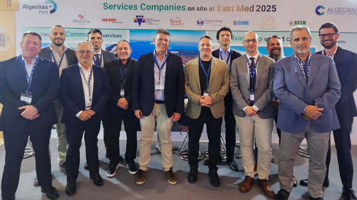 Responsables de empresas de la Bahía, en la feria East Med