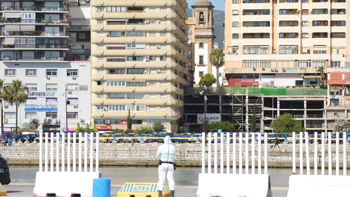 Simulacro Guardia Civil en Algeciras 2