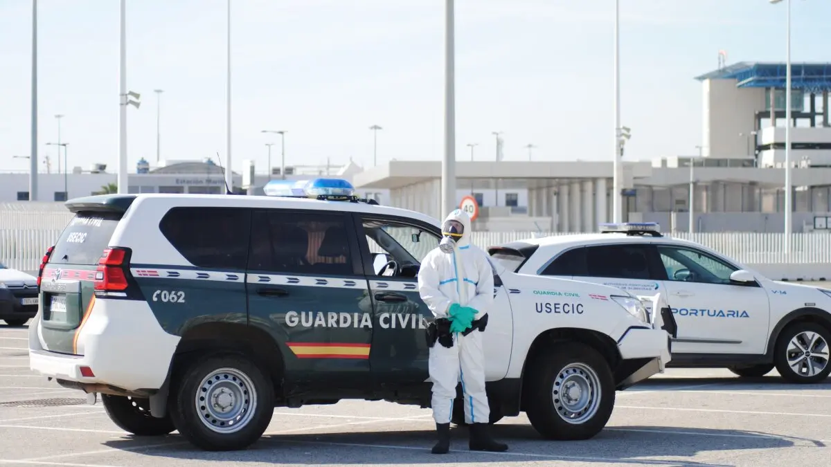Simulacro Guardia Civil en Algeciras 18