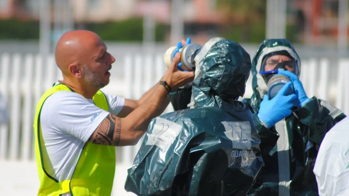 Simulacro Guardia Civil en Algeciras 29