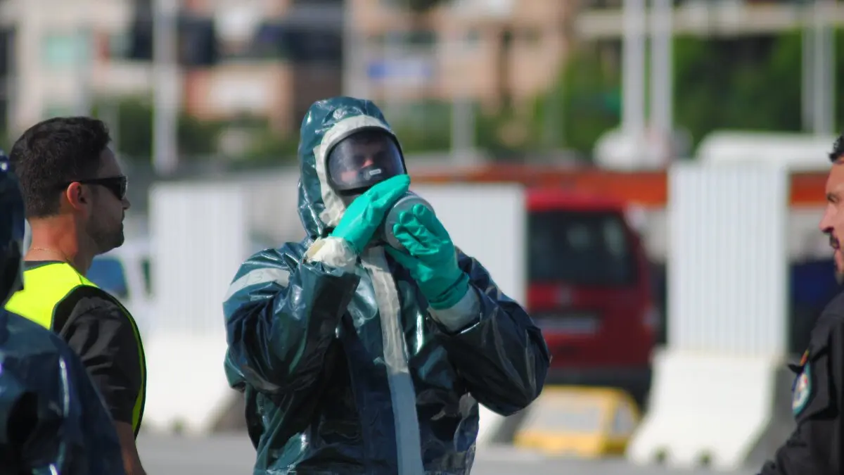 Simulacro Guardia Civil en Algeciras 36