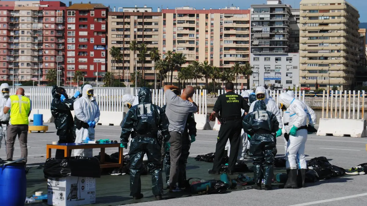 Simulacro Guardia Civil en Algeciras 37
