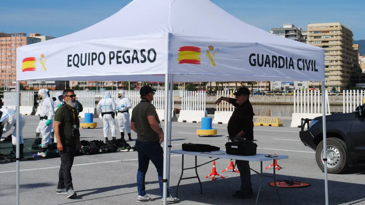 Simulacro Guardia Civil en Algeciras 41
