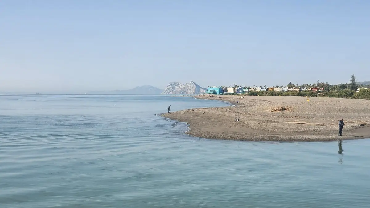 Desembocadura del río Guadiaro 