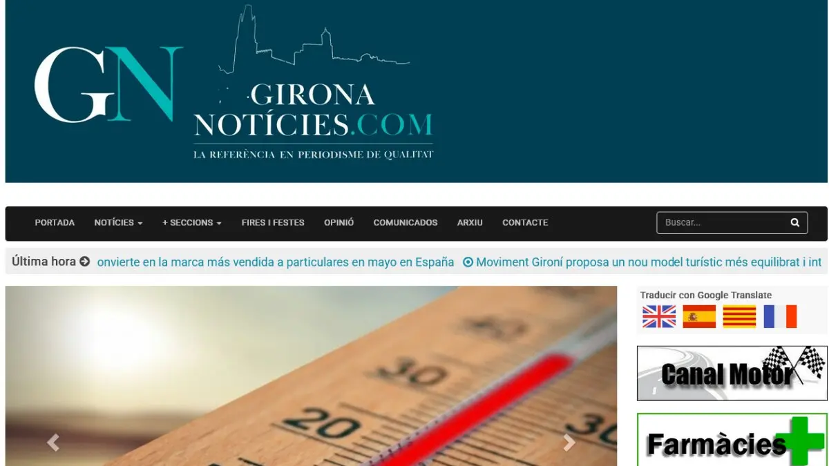 Girona Noticies, de aniversario y de enhorabuena por sus registros históricos