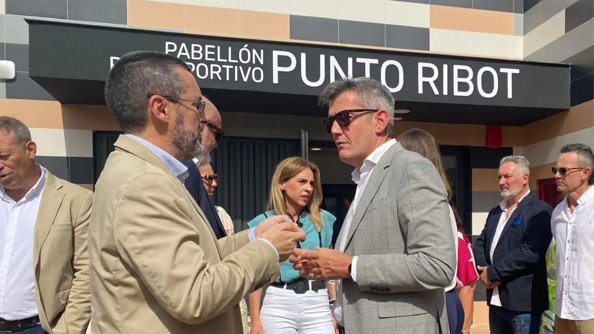 Pau Gasol en la inauguraci&oacute;n del nuevo Pabell&oacute;n Polideportivo Punto Ribot, La L&iacute;nea