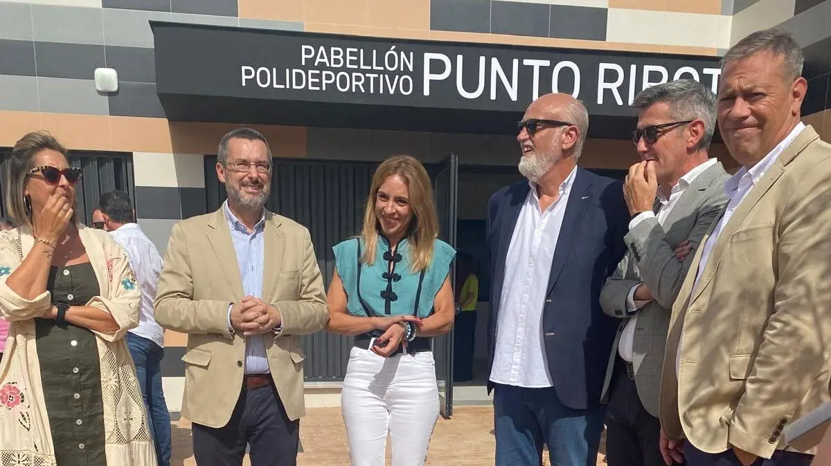 Pau Gasol en la inauguraci&oacute;n del nuevo Pabell&oacute;n Polideportivo Punto Ribot, La L&iacute;nea