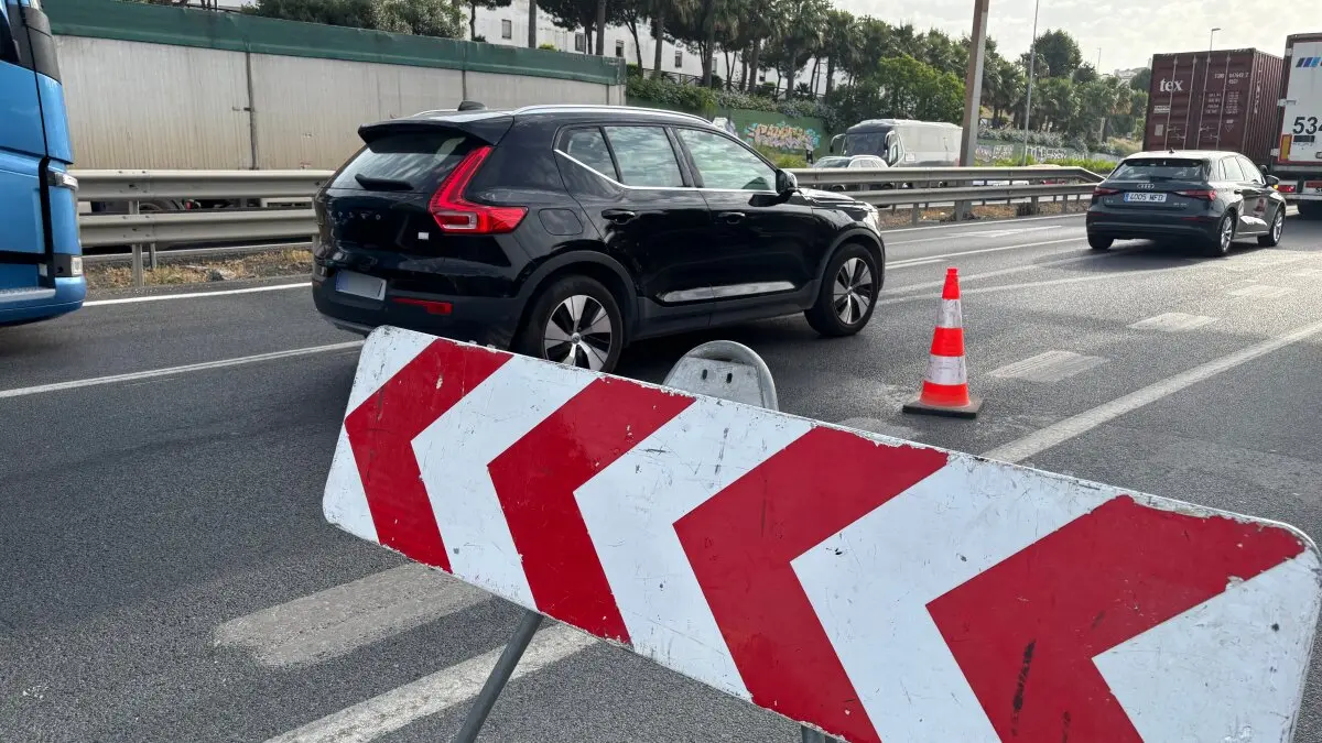 Cortes de carretera por huelga del metal 6