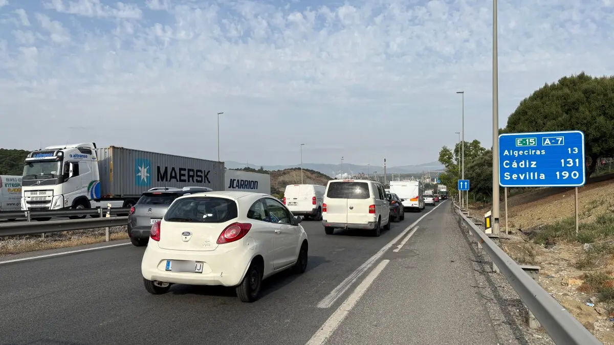 Cortes de carretera por huelga del metal 7