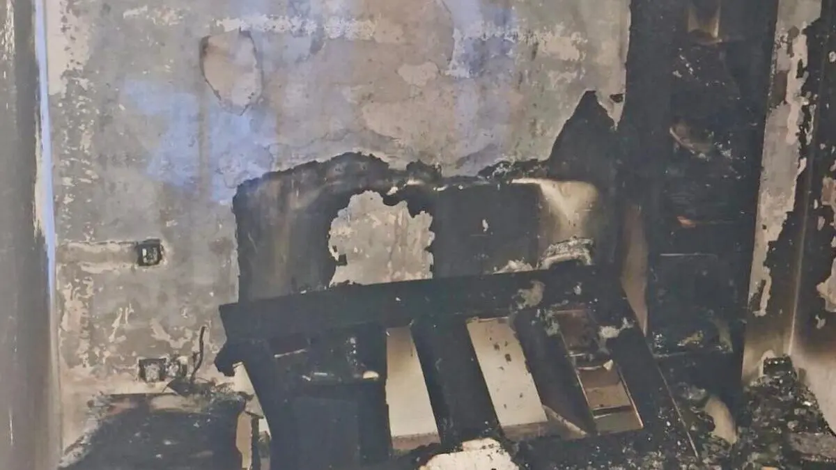 Incendio en una vivienda de Jimena