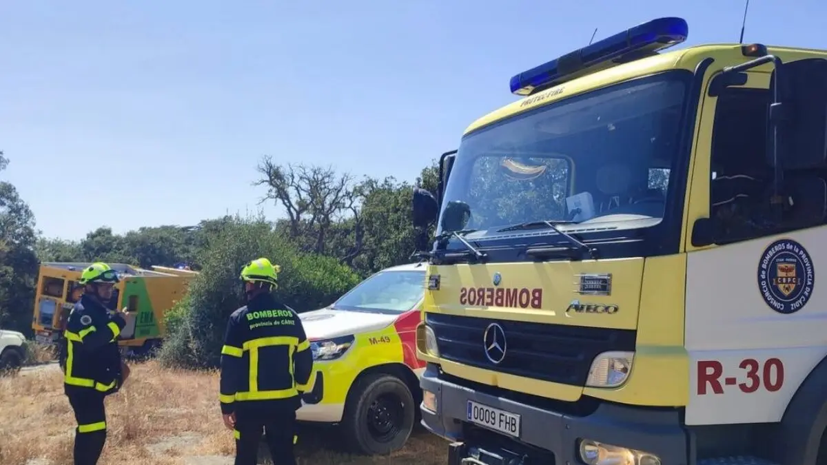 Han tomado parte bomberos de Algeciras y San Roque