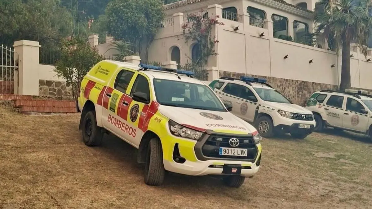 Evacuado el camping de la Pe&ntilde;a en Tarifa por un incendio