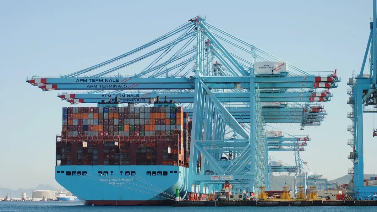 Terminal de APM en el puerto de Algeciras 